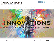 Tablet Screenshot of innovationslighting.com
